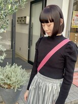 ゼスト クレス(ZEST Cres)&nbsp;【立川cres奈佳子】大人アゴラインボブ