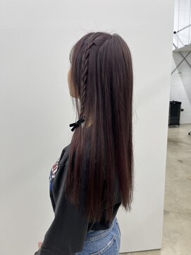 ビーヒアナウ N゜03 金沢駅西店(BE HERE NOW) 【breach color/pink greige/韓国風カラー/ロング】