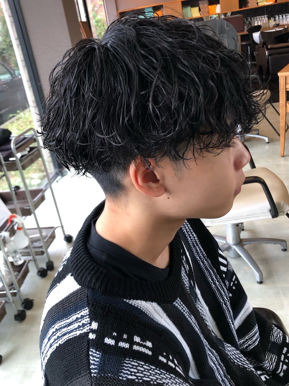 【石田限定】【メンズ限定】似合わせオリジナルパーマ＋カット　\8000