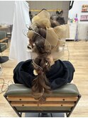 成人式ヘアセット