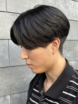 ヒュイル バイ ニアウ(Hwyl by Niau)&nbsp;メンズマッシュセンターパートスパイラルパーマニュアンスパーマ