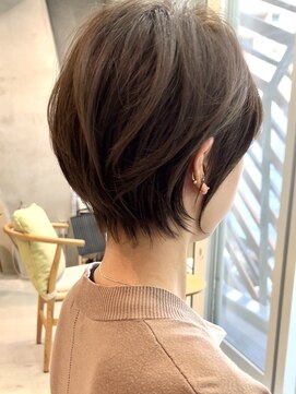 ラフ 新宿(Laff) 似合わせカット20代30代40代50代くびれショート丸みショートボブ
