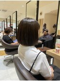 ナチュラルストレートボブ