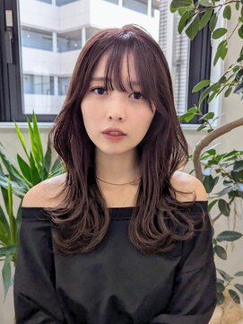 アンバー 池袋(amber) くびれ外はねスタイル/ベージュカラー【池袋】