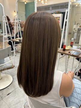 ロミー 本厚木(ROMMY.) 赤みレス◎オリーブベージュ/ほんのりレイヤー