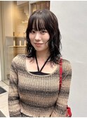 #顔まわりレイヤー　#脱力感パーマ