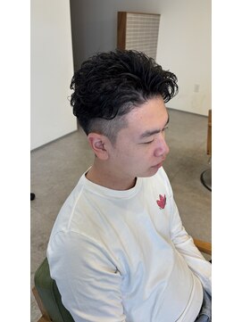 ブランチオム 宇佐店(branch homme) オールバックパーマ