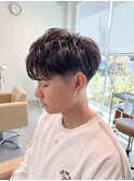 テーパーフェードショート
