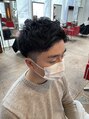 ユニテ バイ リトル 札幌(Unite by little) 前髪を上げて爽やかな印象に！ビジネスマンの方にお勧めです！