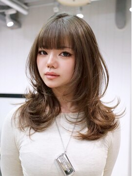 アイティーバイアルバム 八王子店(IT by ALBUM) くびれヘアロング顔周りレイヤーウルフレイヤー美髪_ba551581