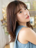 カバーヘア ブリス 北浦和(COVER HAIR bliss)&nbsp;抜け感ミディアムレイヤーカットウェットヘアc7北浦和