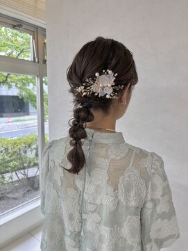スタイル 新百合ヶ丘(STYLE) 編みおろしヘアアレンジ