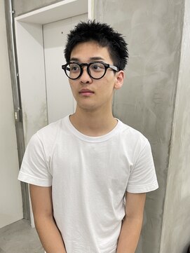 スー 渋谷(suu) メンズカットメンズショートスパイキーショート渋谷学割