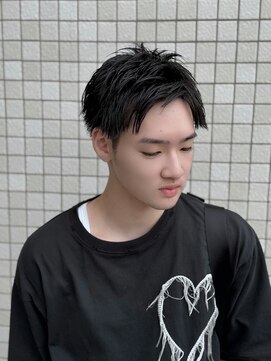 エルパティオ(EL PATIO) 束感ショート × クールフェード