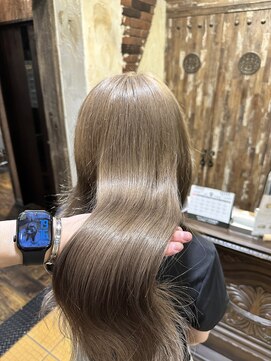 ヘアー クリエイト カルバリ(HAIR CREATE Calbari) ミルクティー/ミルクティーベージュ