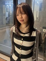 プリュム(plumu.) レイヤーカット/韓国ヘア/ロングレイヤー/伸ばしかけスタイル