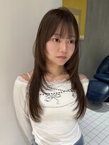 ローエ バイ デコ(Rohe by DECO)&nbsp;-saki- レイヤーカット/ブラウンベージュ/ハッシュカット/