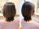 ピリナ(PILINA)の写真/白髪を活かしながら艶めく美髪へ。カラーと髪質改善Trで輝く大人髪を実現。アルカリ除去でエイジングケアも