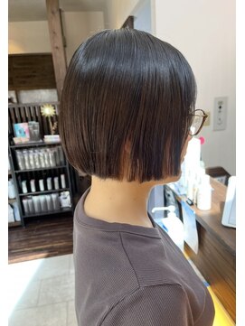 切りっぱなしボブ【盛岡｜向中野｜本宮】