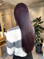 ゼストプラス(ZEST plus) ブリーチでつくるグレープカラー