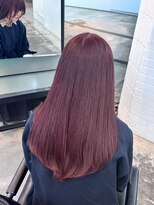 ゲーム 原宿店(GAME)&nbsp;ブリーチなしダブルカラー ワインレッド