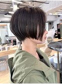 ハンサムショート/ラインショート