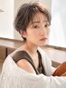 【白髪を主役に】カット+明るい白髪染めカラー+3STEPトリートメント ￥13288～