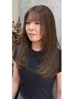 ジュラク(JURAKU)&nbsp;レイヤーカット×オリーブアッシュ