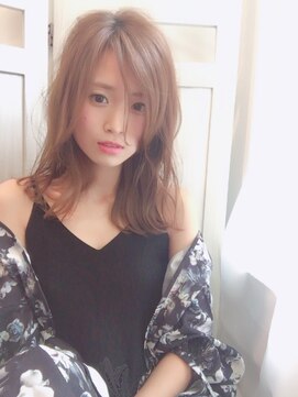 ミリム 栄矢場町店(MIRiM) 【MUSE】大人かわいい透明感カラーふわミディ