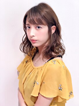 プログレス 立川若葉店(PROGRESS) 可愛いの王道！ウェーブ・ミディ