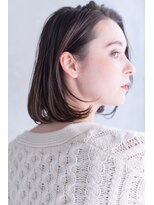 レニーバイエース(LANY by ACE)&nbsp;【LANY 横浜】ワンカールボブ×ラベンダーブラウン