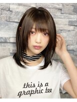 ユアーズ ヘア 恵比寿本店(youres hair) 大人可愛い☆サラ髪ナチュラルストレートミディアムヘアー