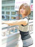 大人可愛い、色気、小顔カットひし形シルエット【錦糸町】