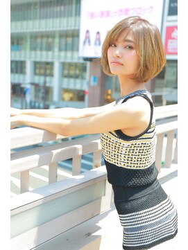 サイン ヘア イノベーション(sign HAIR INNOVATION) 大人可愛い、色気、小顔カットひし形シルエット【錦糸町】