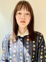 エムスラッシュ センター南(M.SLASH)&nbsp;M.SLASHセンター南/ナチュラルセミディ/ストレート/シアカラー!