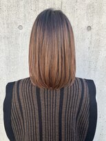 ニスル 町田店(NISURU)&nbsp;似合わせカット/大人ガーリー/ダークアッシュ/着物/町田/町田駅