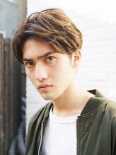 【束感を生かしたナチュラルスタイル】カット+眉カット ¥4200［青山/表参道］
