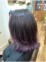 ヘアスタジオ ロメオ(hair studio Romeo)&nbsp;パープルグラデーション☆