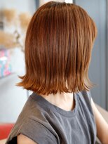 ハーバーズ バイ エムスラッシュ 鎌倉由比ヶ浜(Harbors by M.SLASH)&nbsp;HARBORS鎌倉/カーキベージュ/オレンジポップ/くびれボブd