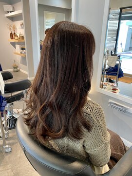 ラルテ 中目黒(L'arte) ロング×バイオレットブラウン