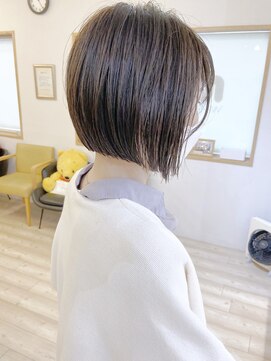 モリオフロムロンドン 松戸店(Morio from London) 【松戸　ムラマツ】前下がりショートボブ大人ショート