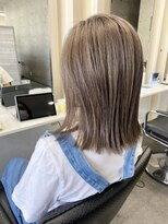 グランツ(Glanz)&nbsp;ダブルカラー　くすみベージュ　橿原市美容室　glanz