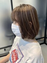 GBG 自由が丘 *After→Before*右スワイプ【白髪ぼかし脱白髪染めハイライト】