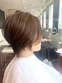 ヘアサロン ハレ(HAIR SALON HARE)&nbsp;透け感クールショートボブ襟足の先までこだわりを！