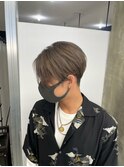 【枚方】ブリーチカラー髪質改善カラーケアブリーチメンズカット