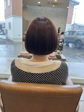美容室 シェイプ 条里店 まーるいぼぶ