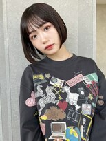 ロンドワン 三宮元町(Lond one) 小顔★ショート/ボブ/前髪カット/ブリーチなし×グレーベージュ