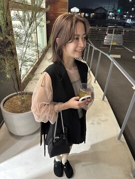 エムサロン 元総社(emusalon) 《Yachida》まろやかベージュ×似合わせデザイン