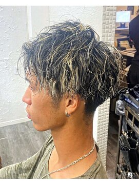 アクティ(actie) メッシュ×ツイストスパイラル【@xoxoayu3】南柏/メンズサロン