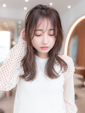 ハバナ 渋谷(HAVANA) レイヤーカットくびれ似合わせシアカラー髪質改善前髪